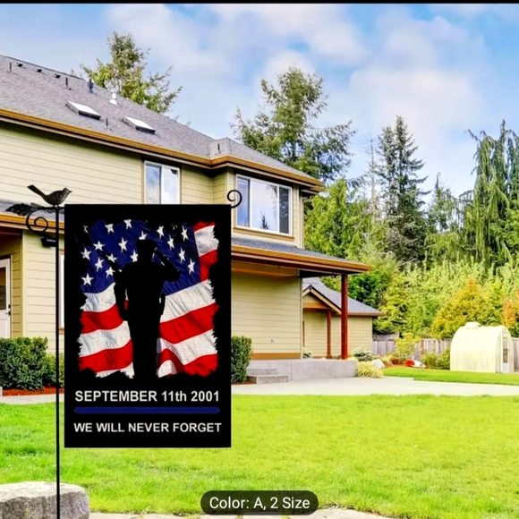 None Other - Any 2 For $12 - 9/11 Patriotic American Flag